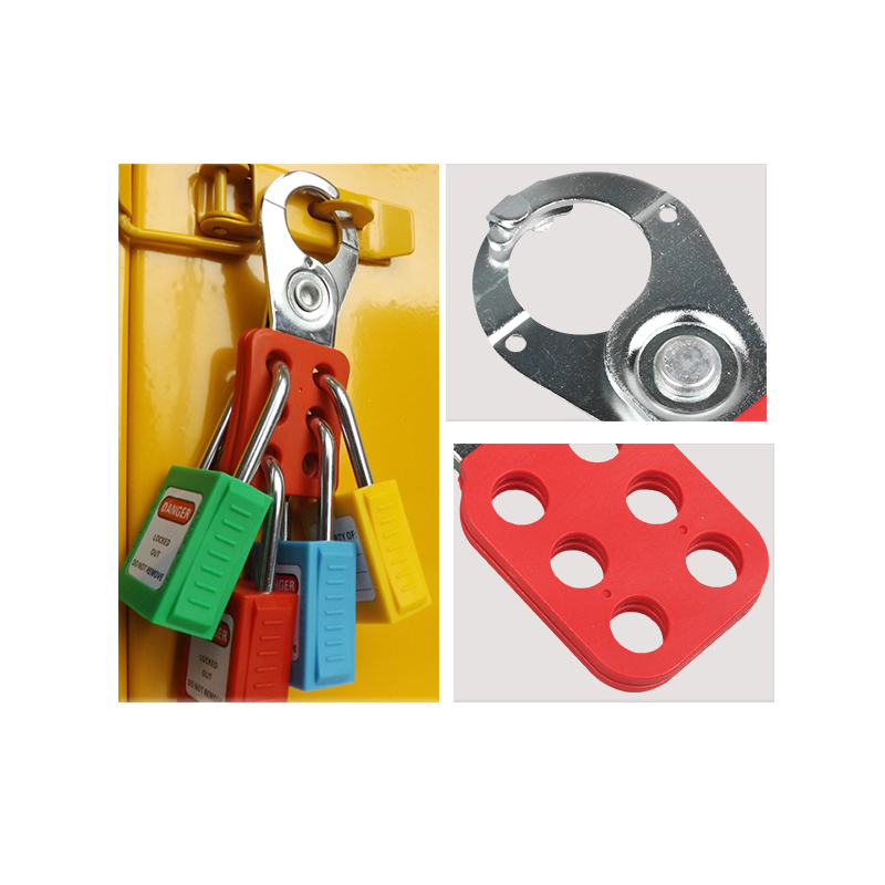 China Multi-Lockout hasp steel with vinyl-coated handle Exporter and ...