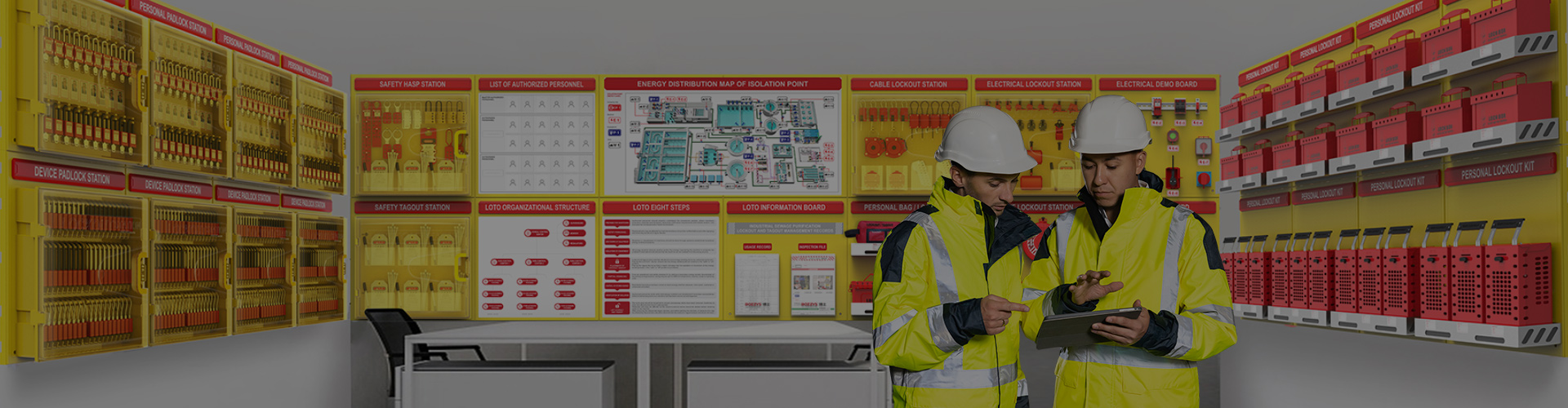 Visual lockout/tagout