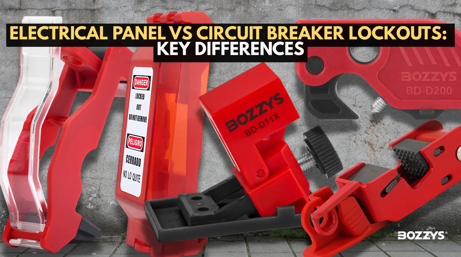 Service Panel Lockout Types Electrical Panel Lockout vs Breaker LOTO | Enclosure Safety